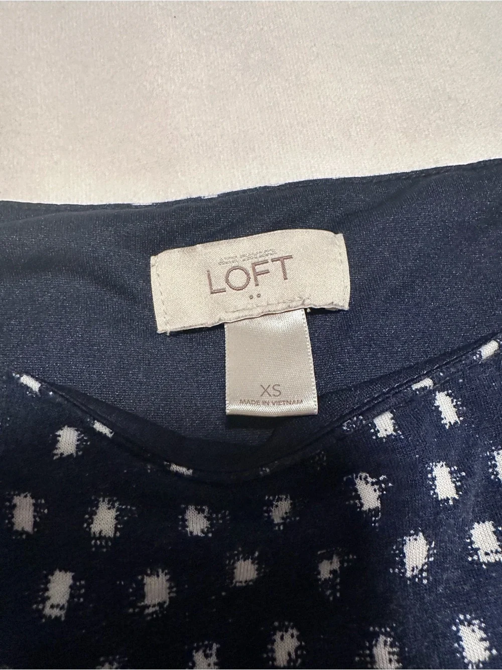 LOFT sleeveless fit